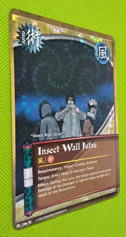 Insect Wall 286 - Spiral Foil - Naruto Trading Card - Image 5