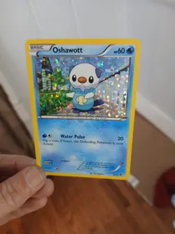 Pokemon Oshawott TCG Promo Card 4/12 Holo Mcdonalds 2012 - Image 1