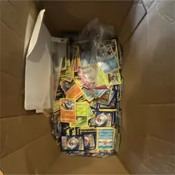 Bulk Unsorted Pokemon TCG Mixed Lot Box - Standard English Cards by Nintendo - Image 1