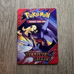 Destined Rivals Build And Battle Prerelease Trainer Tip Card Complete Set Of 4 - Image 2