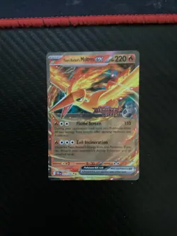 Pokemon TCG *STAMPED* Team Rockets Moltres ex 031/182 Misc. Cards & Products -NM - Image 1