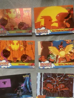 Pokemon Topps Card Bundle Cards Mint 3 foil , and sticker card - Image 3