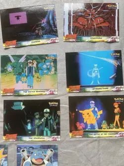 Pokemon Topps Card Bundle Cards Mint 3 foil , and sticker card - Image 5