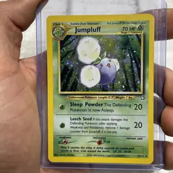 Jumpluff 7/111 Neo Genesis Holo Rare 2000 WotC Vintage Pokemon TCG Card LP/NM - Image 2