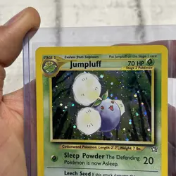 Jumpluff 7/111 Neo Genesis Holo Rare 2000 WotC Vintage Pokemon TCG Card LP/NM - Image 3