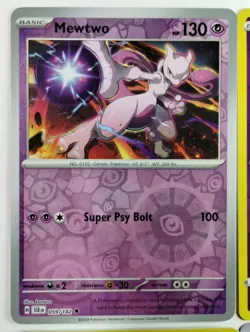 Mewtwo V Star Lot of 4 Cards Holo Collection Bundle Pokemon - Image 3