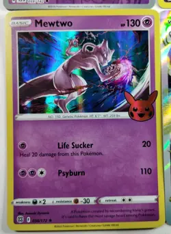 Mewtwo V Star Lot of 4 Cards Holo Collection Bundle Pokemon - Image 5