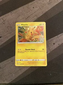 Pikachu - (Holiday Calendar) SWSH153 SWSH: Sword & Shield Promo Cards Holo - Image 1
