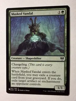 Masked Vandal - MTG - The List Reprints - Mystery Booster 2 NM - Image 1