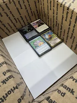 🧙17lbs+ 4200+ UNSEARCHED Magic The Gathering Bulk Lot LP/NM w/ Rares & Foils‼ - Image 2