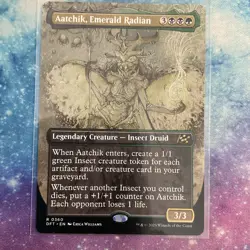 Aatchik, Emerald Radian (REGULAR) x1 - MTG Aetherdrift DFT #360 - Image 1