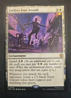 Endless Foot Assault Commander: Teenage Mutant Ninja Turtles MTG Regular NM - Image 1