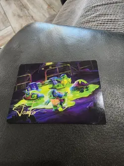 Teenage Mutant Ninja Turtles Art Series Gold signature 18/54 - Image 1