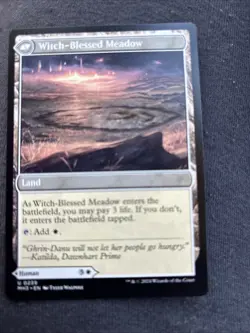 MtG Modern Horizons 3 MH3 Witch Enchanter Witch-blessed Meadow M U 0239 Magic - Image 2