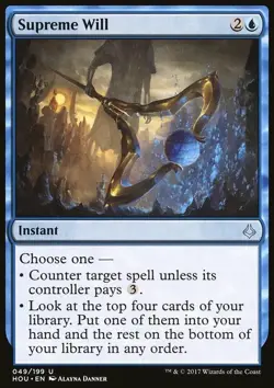 Magic the Gathering MTG Supreme Will (49) Hour of Devastation NM - Image 1