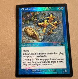 Foil - Cloud of Faeries - Urza's Legacy - MTG - Magic the Gathering - Image 1