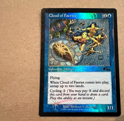 Foil - Cloud of Faeries - Urza's Legacy - MTG - Magic the Gathering - Image 2