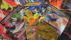 Pokemon TCG Korean Iron Valiant Ex, Iron Hands ex, Altaria ex- SVM RR 3 Card Lot - Image 1