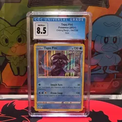 Pokemon Tapu Fini 040/198 Holo Rare Rapid Strike CGC 8.5 Chilling Reign 2021 - Image 1