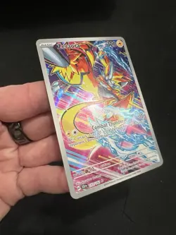 Zeraora - 151/142 - Pokemon Stellar Crown Illustration Rare MINT with Toploader! - Image 3