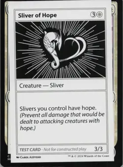 Sliver of Hope S Mystery Booster 2 Playtest Cards 57 LP - Image 1