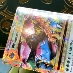 M Venusaur EX 2/108 Holo Rare EX Evolutions Pokemon 2016 LP + - Image 3