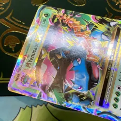M Venusaur EX 2/108 Holo Rare EX Evolutions Pokemon 2016 LP + - Image 4