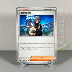 Pokemon TCG Supporter Card: CASSIOPEIA 56/64 | Uncommon | Shrouded Fable - Image 1