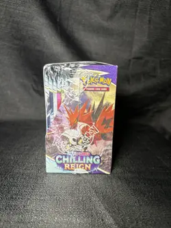 Pokemon Sword & Shield Chilling Reign Booster Box Sealed (36) Packs *Small Hole* - Image 3