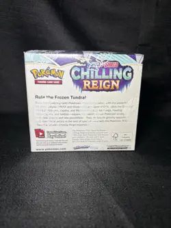 Pokemon Sword & Shield Chilling Reign Booster Box Sealed (36) Packs *Small Hole* - Image 4