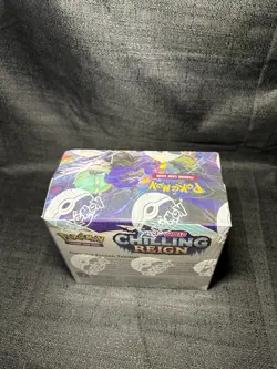 Pokemon Sword & Shield Chilling Reign Booster Box Sealed (36) Packs *Small Hole* - Image 5