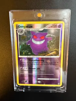 Gengar 17/99 Arceus Reverse Holo Ultra Rare Pokemon TCG Nintendo LP/NM 17/99 - Image 1