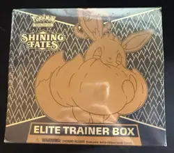 Pokemon TCG Shining Fates Elite Trainer Box Factory Sealed With Protector - Image 2