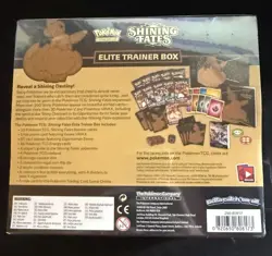 Pokemon TCG Shining Fates Elite Trainer Box Factory Sealed With Protector - Image 5