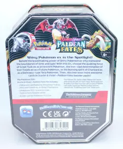 Pokemon Paldean Fates Charizard EX Tin 2023 - Factory Sealed - Image 2