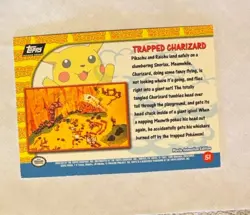Trapped Charizard Foil Holo Pokemon Topps Pikachu's Vacation 51 - Image 2