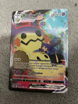Mimikyu VMAX TG17/TG30 Ultra Rare Full Art Holo Swsh09 Brilliant Stars Pokemon … - Image 1