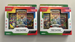 Pokemon TCG - LOT OF 2 - First Partner Illustration Collection Series 1 - Sealed - Image 1