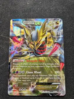 Pokemon Giratina EX 57/98 XY Ancient Origins Ultra Rare 2015 TCG - Image 1