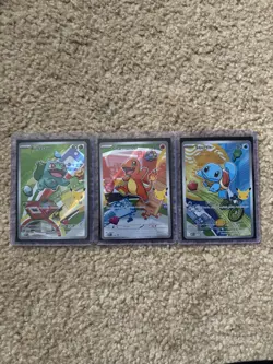 Pokemon TCG First Partner Illustration Collection Series 1 Kanto GEN 1 Starters - Image 1