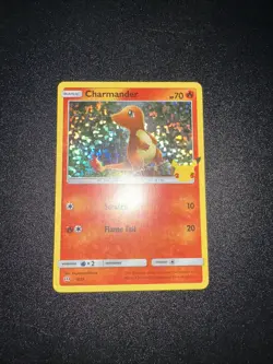 Pokemon TCG Charmander 9/25 McDonald's Promo 2021 Holo NM - Image 1