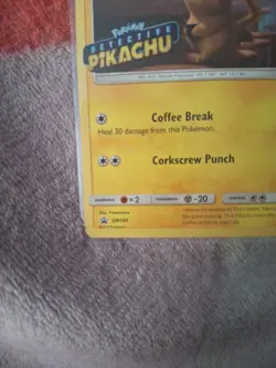 Pokemon TCG Detective Pikachu SM190 Stamped Holo Movie DVD Promo, Sealed - Image 2