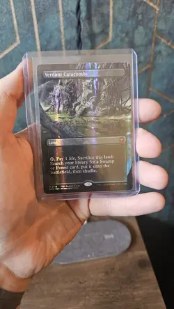 Verdant Catacombs - Dragonscale Foil - Magic The Gathering Card - Tarkir - Image 1