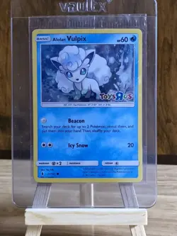 Alolan Vulpix - 21/145 (Toys R Us Promo) Holo New Sealed Pokemon TCG Exclusive - Image 1