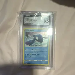 CGC 8.5 Kyogre Pokemon Crown Zenith Sea & Sky Premium Collection 036/159 - Image 1