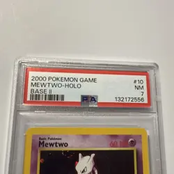 Pokemon TCG Mewtwo Base Set 2 Psa Seven Near Mint￼￼￼ - Image 2