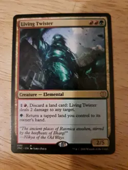 MTG - Living Twister - Zendikar Rising Commander - NM - Image 1