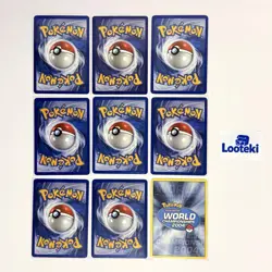 Old Pokemon Card Lot (9 Cards) Vintage Cards - Image 2