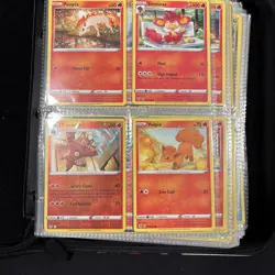 Pokemon Card Binder Lot100+ Cards w/ Binder Excellent - Image 2