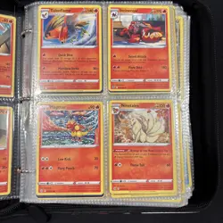 Pokemon Card Binder Lot100+ Cards w/ Binder Excellent - Image 4